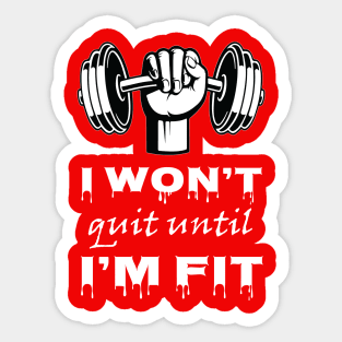 Fitness inspirational Quotes, Gym Motivational Quote, Bodybuilding Inspirational Quote , Positive Slogan Quote, Lifting Weights, workout motivational quotes, Icon, Typography, white font. Sticker